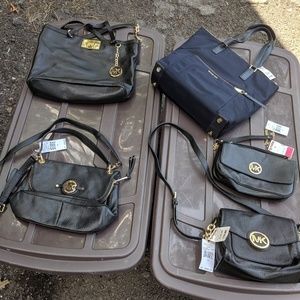 5 Michael Kors Purses with Price Tags Attached